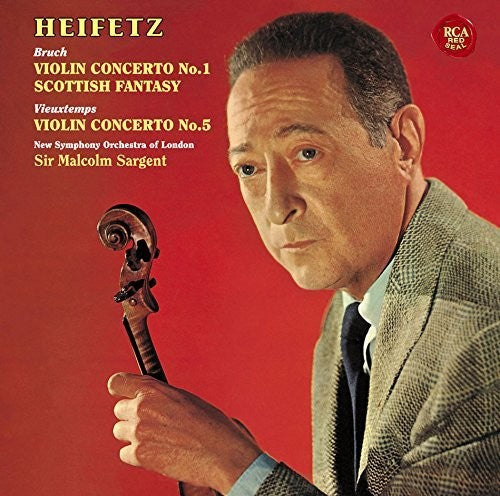 Bruch / Heifetz, Jascha: Bruch: Violin Concerto 1 & Scottish - COMPACT DISCS