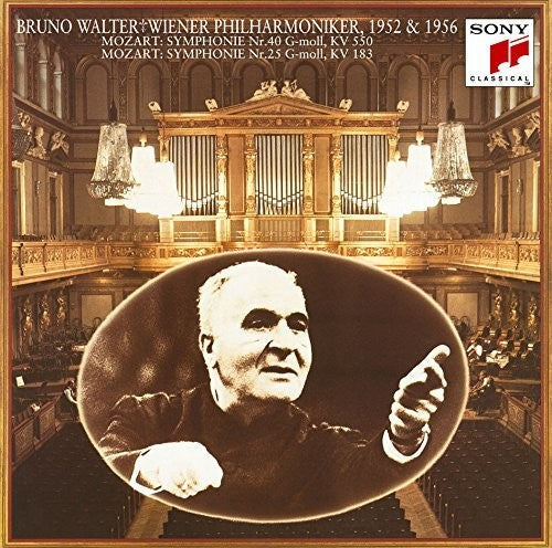Mozart / Walter, Bruno: Mozart: Symphonies 40 & 25 - COMPACT DISCS