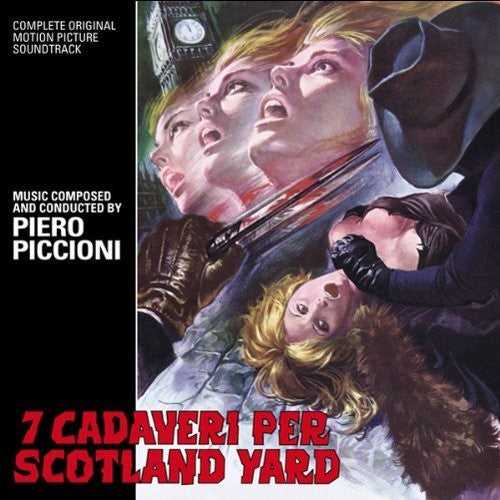 Piero Piccioni: Seven Murders For Scotland Yard (Original Soundtrack) - COMPACT DISCS