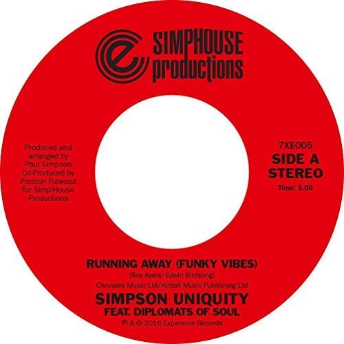 Simpson Uniquity: Running Away - 7-INCH SINGLE