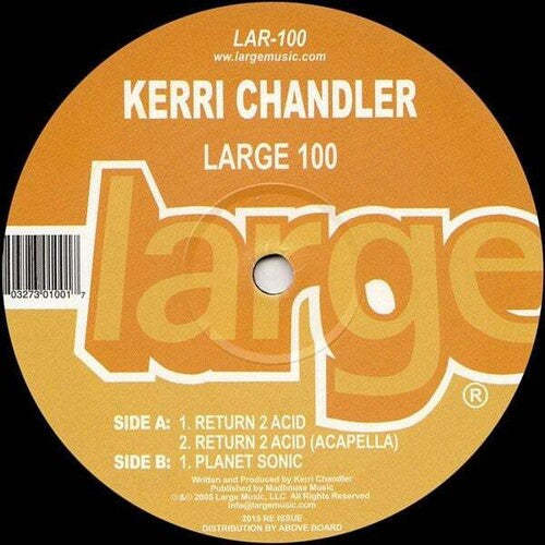 Kerri Chandler: Return 2 Acid - 12-INCH SINGLE