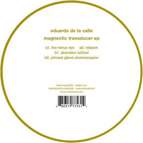 Eduardo de la Calle: Magnectic Transducer - 12-INCH SINGLE
