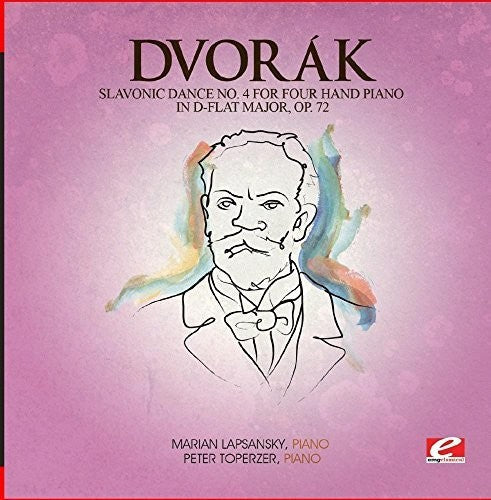 Dvorak: Slavonic Dance 4 Four Hand Piano D-Flat Maj 72 - COMPACT DISCS