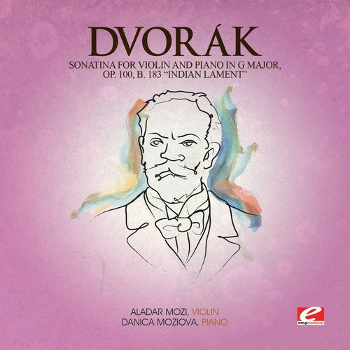 Dvorak: Sonatina Viol & Piano G Maj 100 B 183 Minindian - COMPACT DISCS
