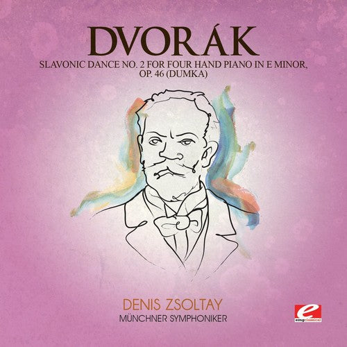 Dvorak: Slavonic Dance 2 Four Hand Piano E Min 46 (Dumka) - COMPACT DISCS