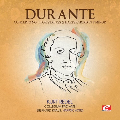 Durante: Concerto 1 Strings & Harpsichord F Min - COMPACT DISCS
