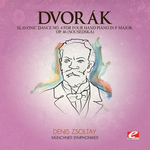 Dvorak: Slavonic Dance 4 Four Hand Piano F Maj 46 - COMPACT DISCS
