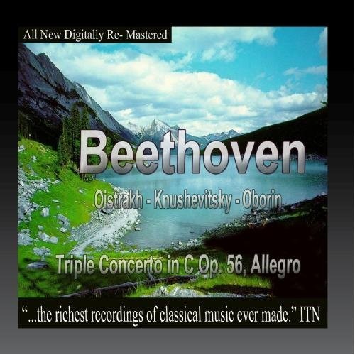 Oistrakh, David / Knushevitsky, Sviatoslav / Oborin: Beethoven - Oistrakh, Knushevitsky, Oborin - Triple Concerto in C Op.56, Allegro - COMPACT DISCS