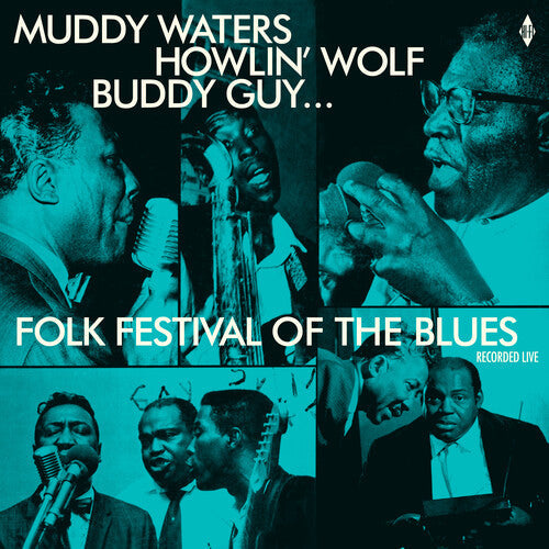 Various Artists: Folk Festival Of The Blues With Muddy Waters, Howlin Wolf, Buddy Guy, Sonny Boy Williamson, Willie Dixon / Various - VINYL LP