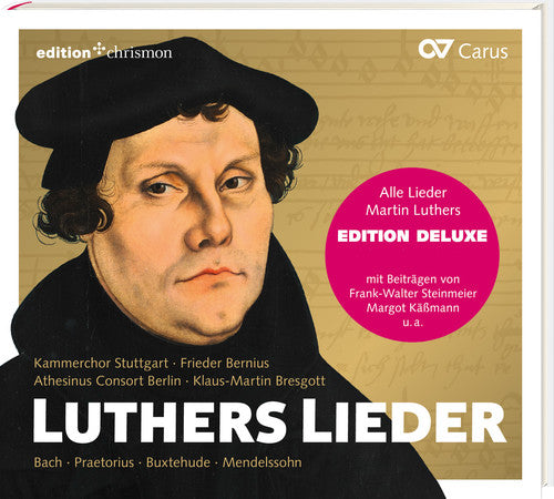 Bach, J.S. / Athesinus Consort Berlin / Bernius: Luthers Lieder - COMPACT DISCS