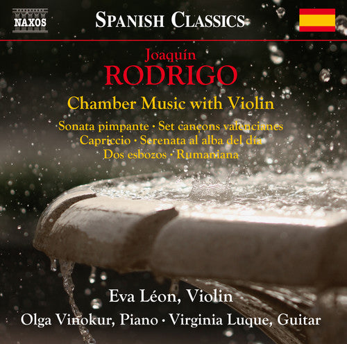 Rodrigo / Leon / Vinokur / Luque: Joaquin Rodrigo: Chamber Music with Violin - COMPACT DISCS
