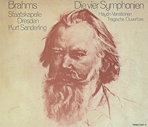 Brahms / Sanderling, Kurt: Brahms: Die Vier Symphonien / Haydn: Variatiions - SUPER-AUDIO CD