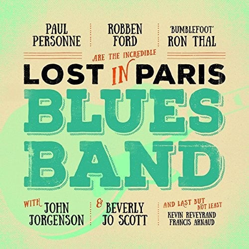 Paul Personne: Lost In Paris Blues Band - COMPACT DISCS