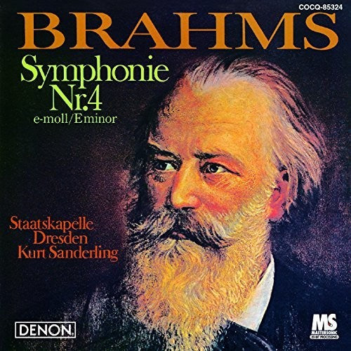 Brahms / Sanderling, Kurt: Brahms: Symphony 4 - COMPACT DISCS