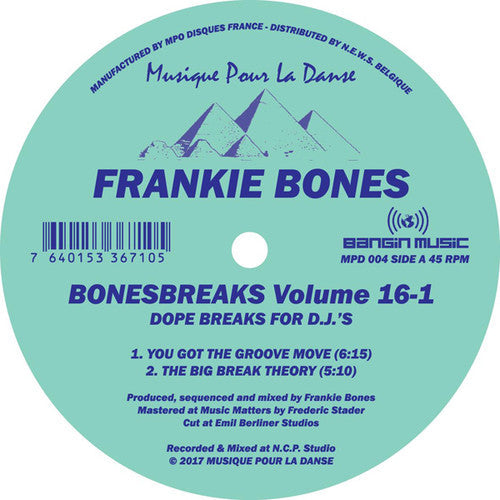 Frankie Bones: Bonesbreaks 16-1 - 12-INCH SINGLE