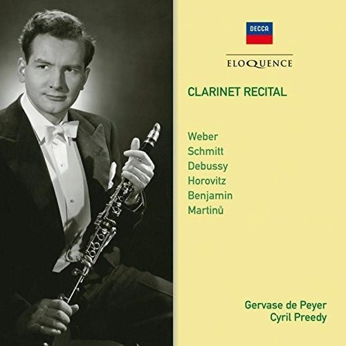 Gervase de Peyer: Clarinet Recital - COMPACT DISCS