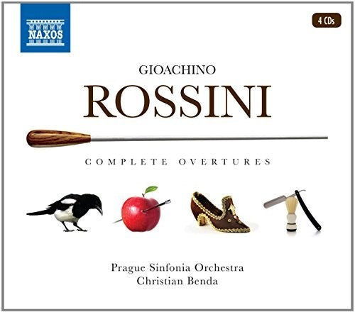 Rossini / Benda: Gioachino Rossini: Complete Overtures - COMPACT DISCS