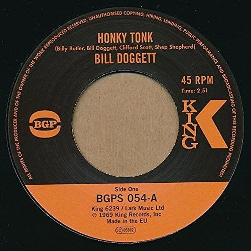 Bill Doggett: Honky Tonk / Popcorn - 7-INCH SINGLE