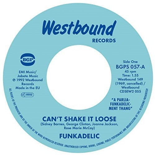 Funkadelic: Can't Shake It Loose / I'll Bet You - 7-INCH SINGLE