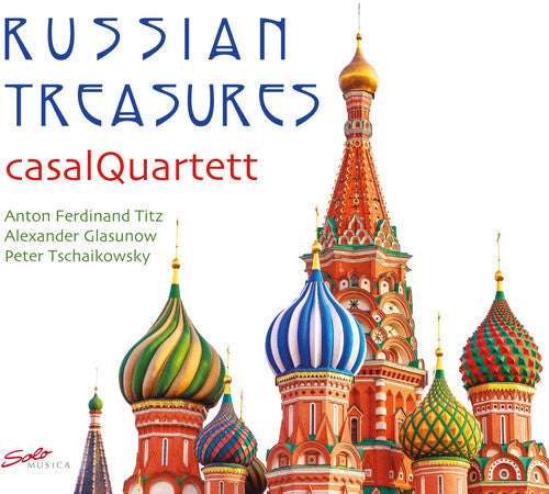 Glaszunow / Titz / Casal Quartett: Russian Treasures - COMPACT DISCS