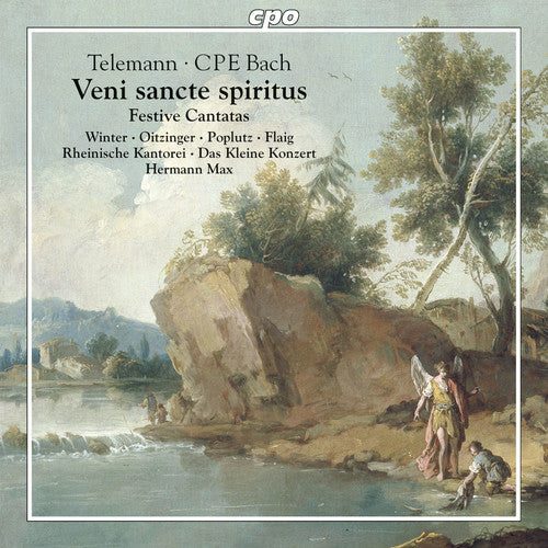 Bach, C.P.E. / Oitzinger / Poplutz / Flaig / Max: Telemann & C.P.E. Bach: Festive Cantatas - COMPACT DISCS
