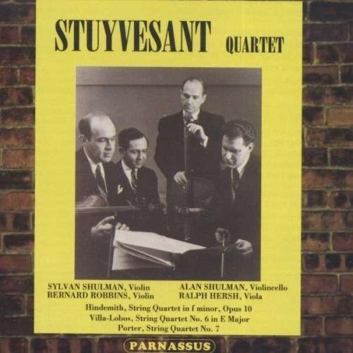 Hindemith / Villa-Lobos / Porter / Stuyvesant: String Quartets - COMPACT DISCS