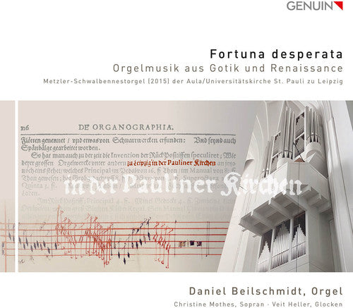 Beilschmidt / Heller / Mothes: Fortuna Desperata - Gothic & Renaissance Organ - COMPACT DISCS