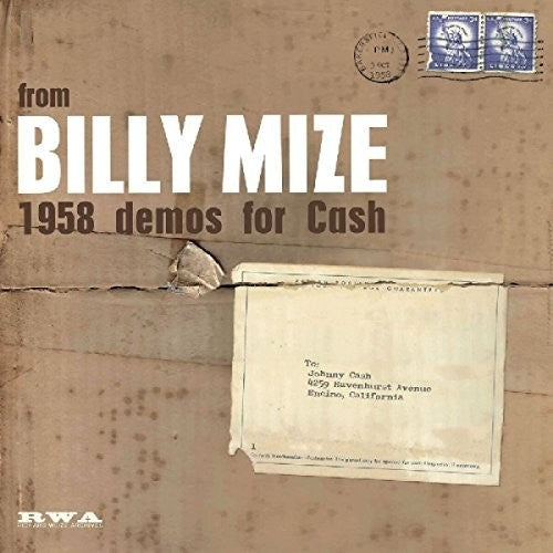 Billy Mize: 1958 Demos For Cash - VINYL LP