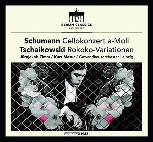 Tchaikovsky / Schumann / Timm: Schumann & Tchaikovsky: Cello Concerto and Rococo Variations - VINYL LP