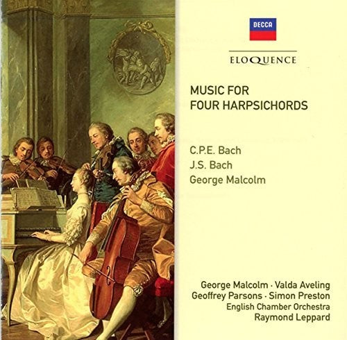 George Malcolm: Music For Four Harpsichords - COMPACT DISCS