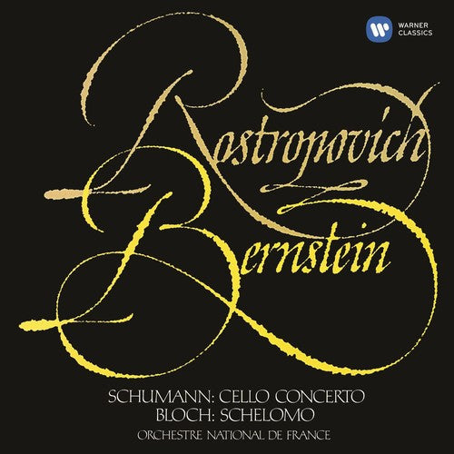Mstislav Rostropovich: Cello Concerto / Bloch: Schelomo - COMPACT DISCS