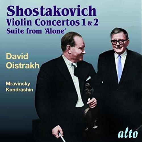 Shostakovich / Oistrakh, David/ Ussr State Sym Orch: Violin Concertos 1 & 2 Suite From Alone - COMPACT DISCS