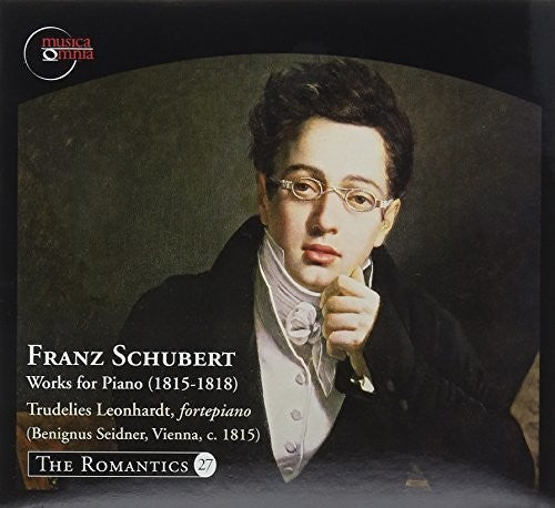 Schubert / Leonhardt: Franz Schubert: Works for Piano (1815-1818) - COMPACT DISCS