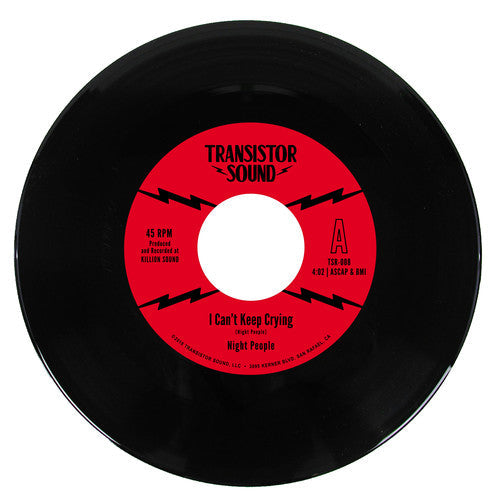 Night People: I Can't Keep Crying / Instrumental - 7-INCH SINGLE