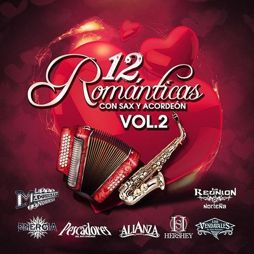 Maquinaria Nortena: 12 Romanticas Con Sax Vol. 2 - COMPACT DISCS