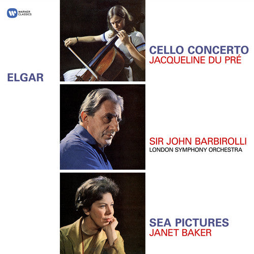 Jacqueline du Pré: Cello Concerto Sea Pictures - VINYL LP