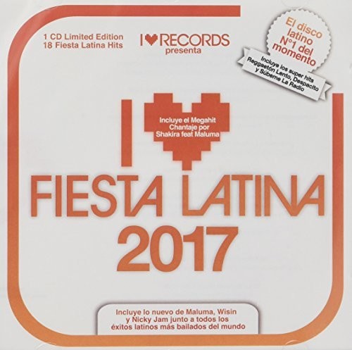 Various Artists: I Love Fiesta Latina 2017 / Various - COMPACT DISCS