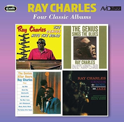 Ray Charles: Genius Hits The Road / Genius Sings The Blues - COMPACT DISCS