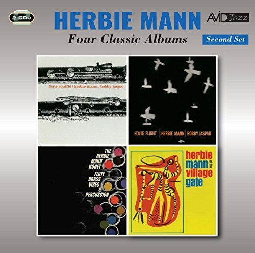 Herbie Mann: Flute Souffle / Flute Flight / Flute Brass & Vibes - COMPACT DISCS