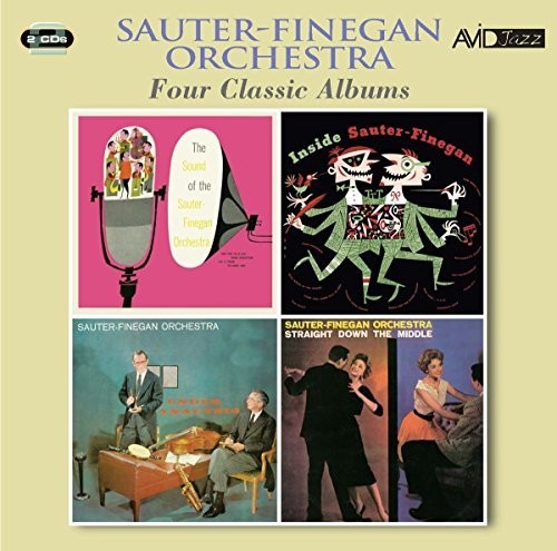 The Sauter-Finegan Orchestra: Sound Of / Inside / Under Analysis / Straight Down - COMPACT DISCS