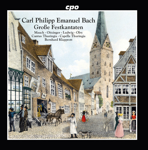 Bach, C.P.E. / Mauch / Oitzinger / Olry: Festive Cantatas - COMPACT DISCS