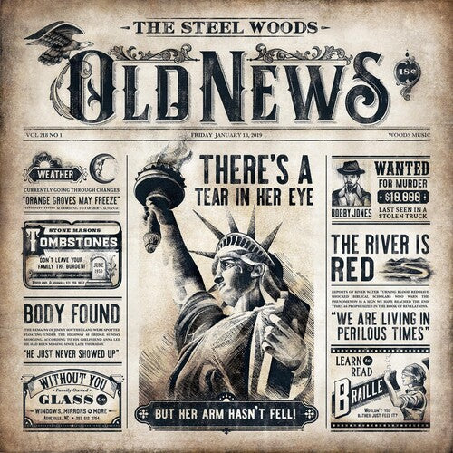 Steel Woods: Old News - VINYL LP