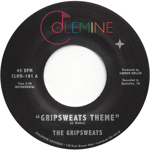 Gripsweats: GRIPSWEATS THEME / INTERMISSION - 7-INCH SINGLE