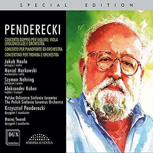 Penderecki / Tworek: Krzysztof Penderecki: Concerto Doppio per Violino, Viola e Orchestra - COMPACT DISCS