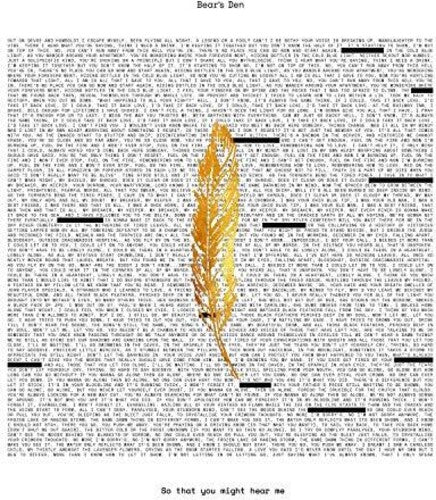 Bear's Den: So That You Might Hear Me - VINYL LP