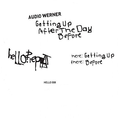 Audio Werner: Getting Up After The Day Before - 12-INCH SINGLE