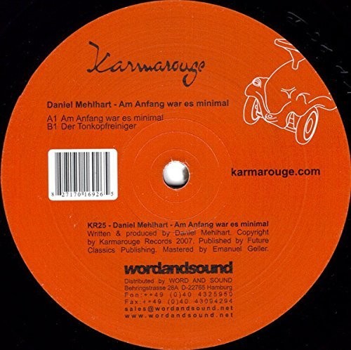 Daniel Mehlhart: Am Anfang War Es Minimal - 12-INCH SINGLE