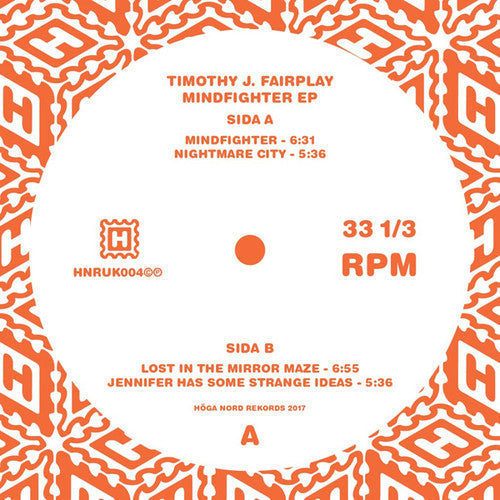 Timothy J. Fairplay: Mindfighter - 12-INCH SINGLE