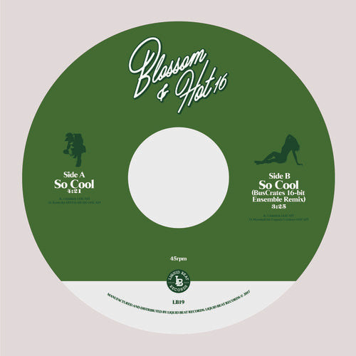 Blossom & Hot16: So Cool / So Cool (BusCrates Remix) - 7-INCH SINGLE
