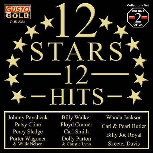 Various Artists: 12 Stars - 12 Hits Vol. 2 (Various Artists) - COMPACT DISCS